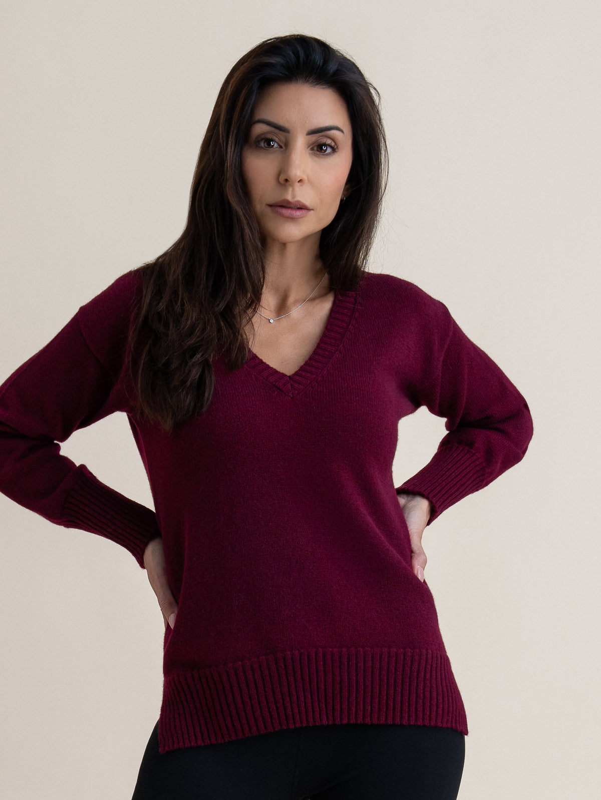 A-LINE V NECK&lt;br&gt;PORT