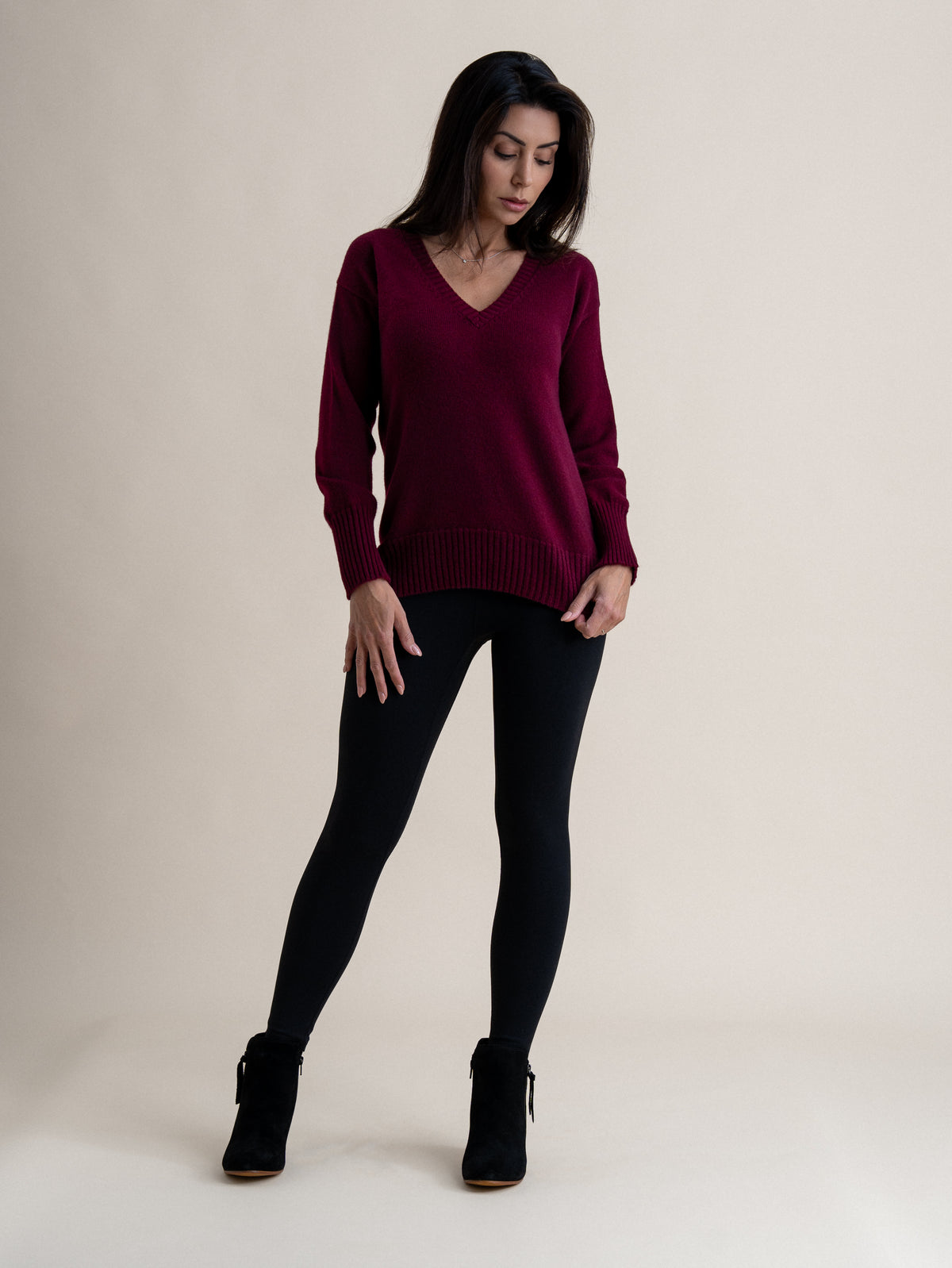 A-LINE V NECK&lt;br&gt;PORT