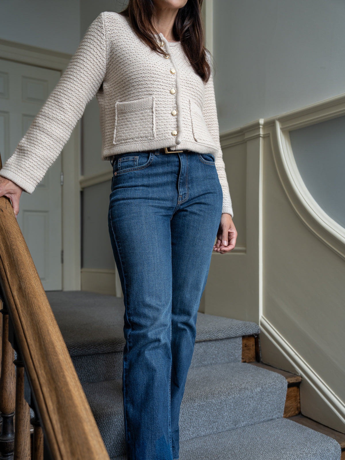 CROPPED JACKET<br>SWANSDOWN