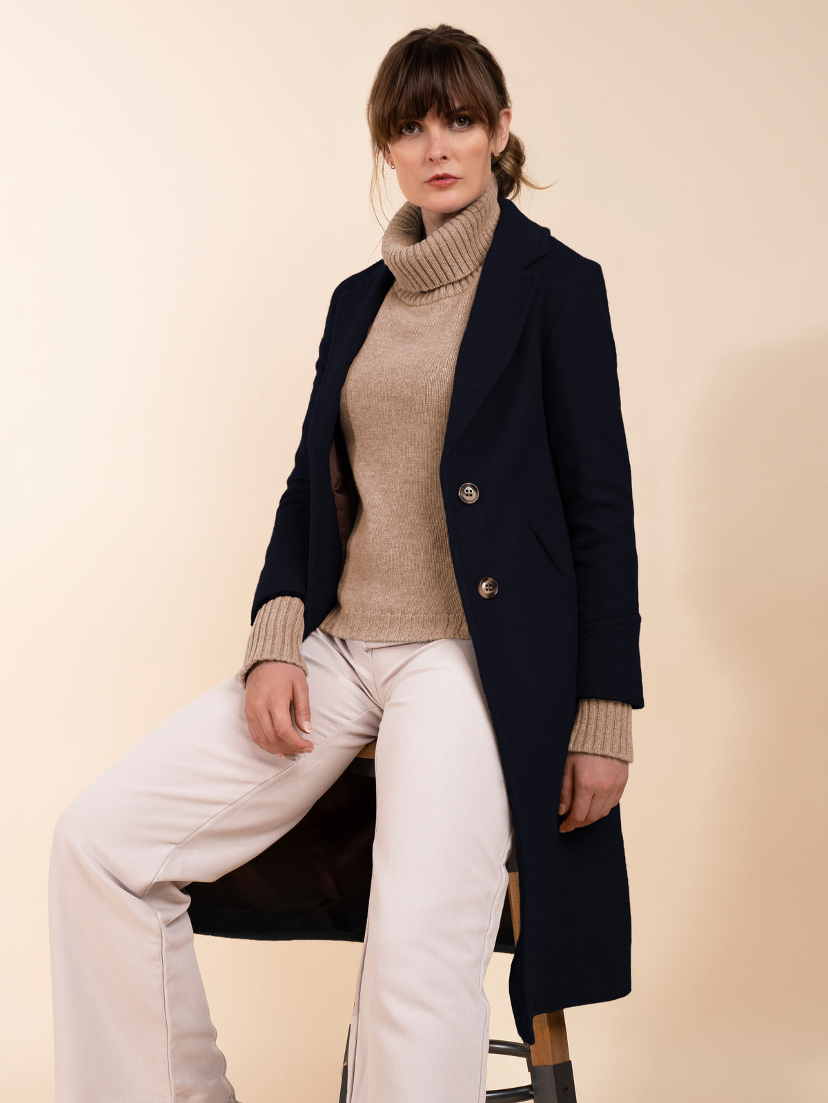 THE MICHAEL COAT&lt;br&gt;NAVY