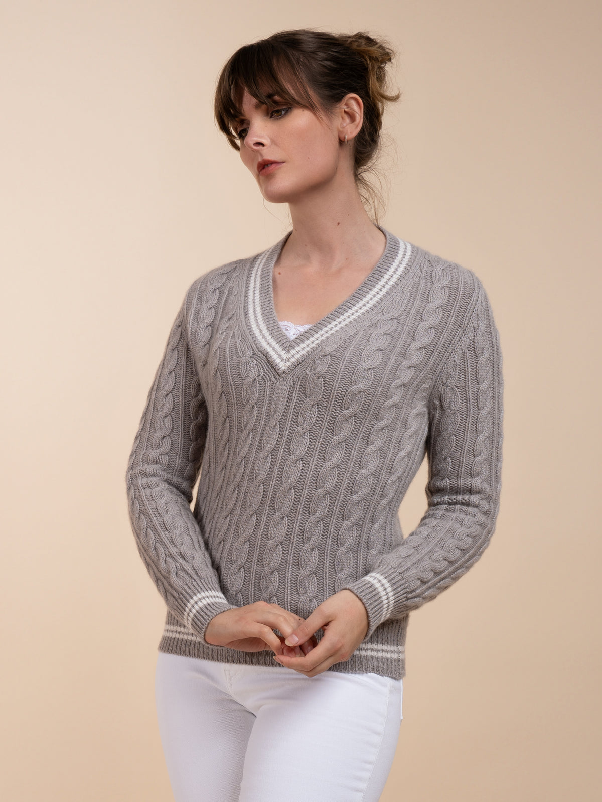 CRICKET SWEATER&lt;br&gt;MUSHROOM