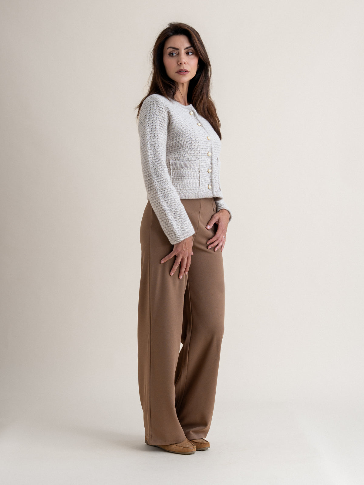 CROPPED JACKET<br>SWANSDOWN