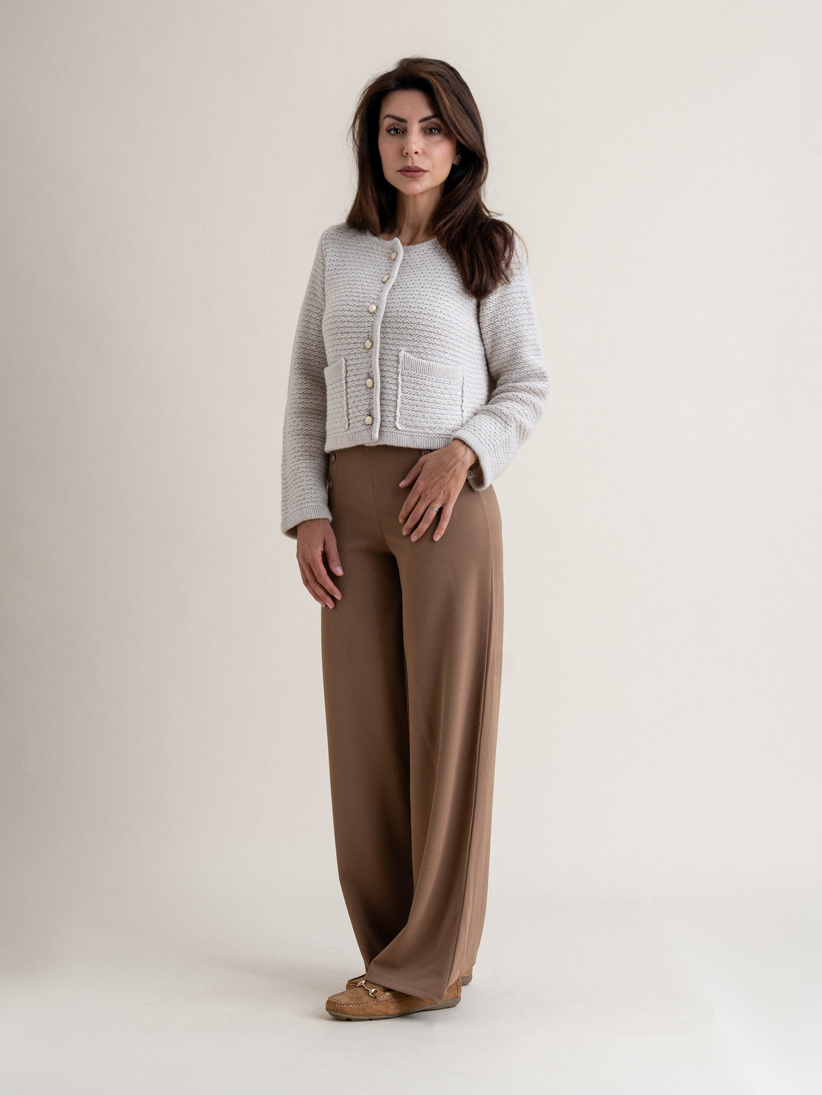 CROPPED JACKET<br>SWANSDOWN
