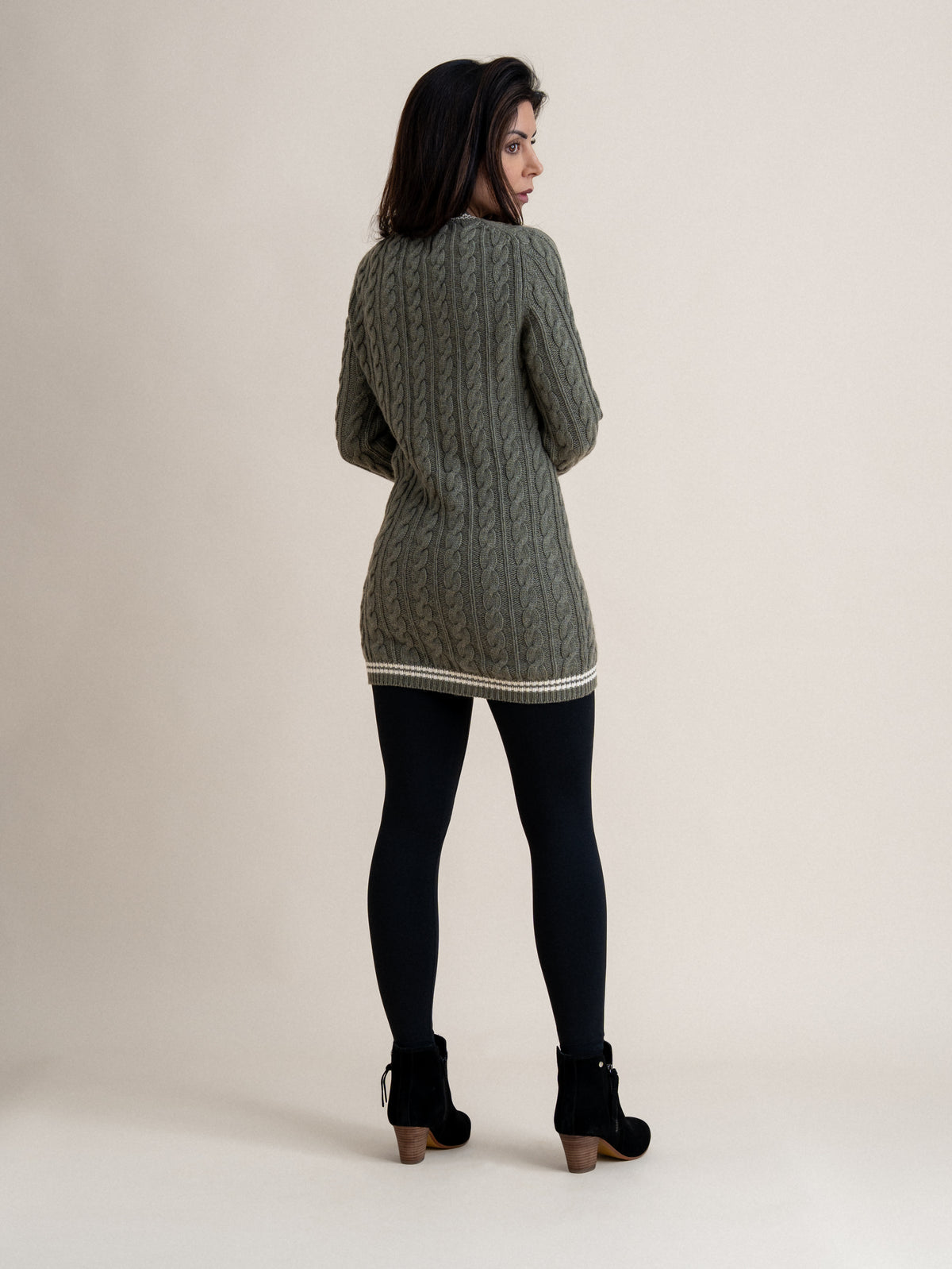 CRICKET DRESS&lt;br&gt;MOSS