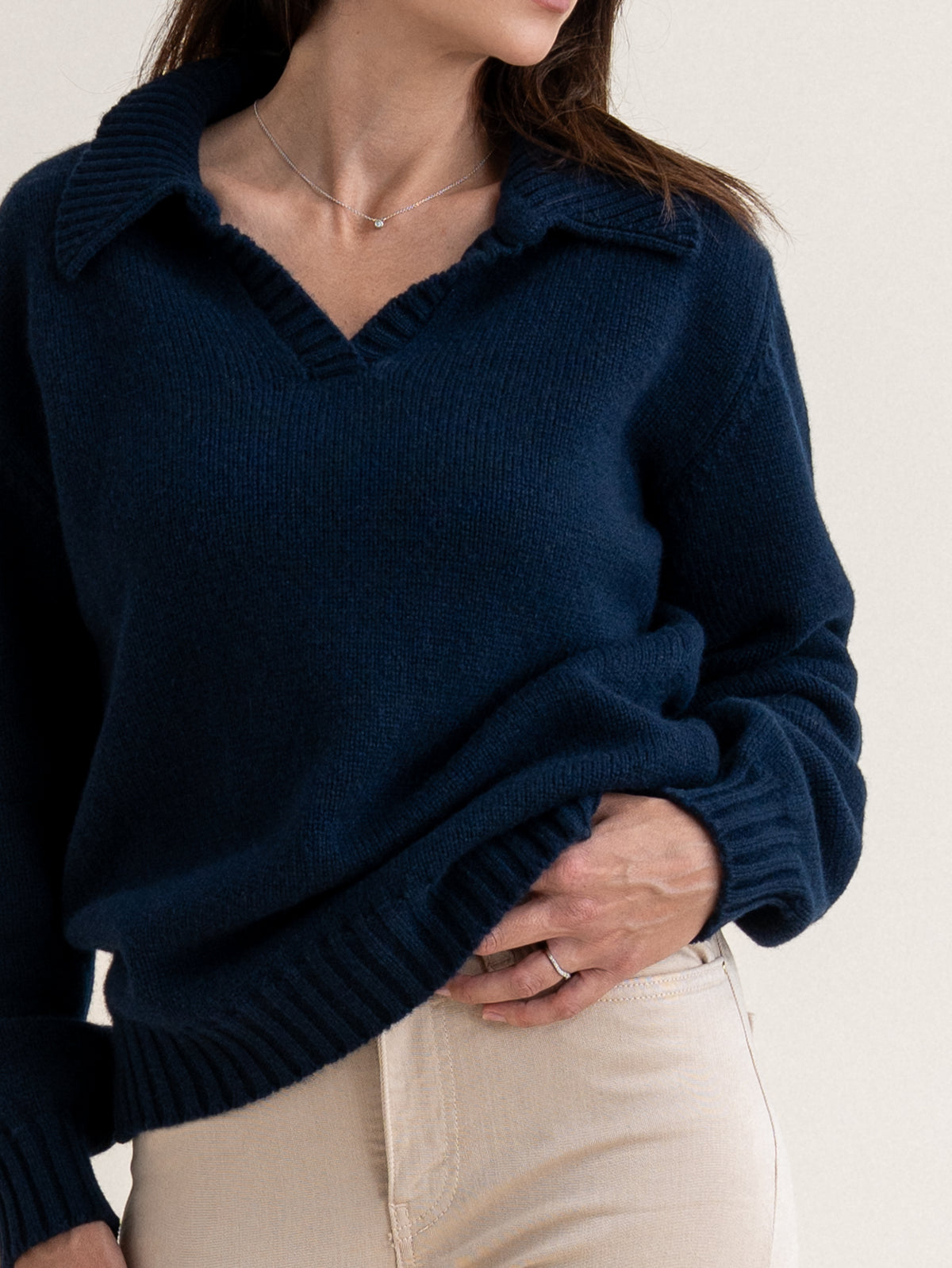 SKIPPER COLLAR<br>NAVY