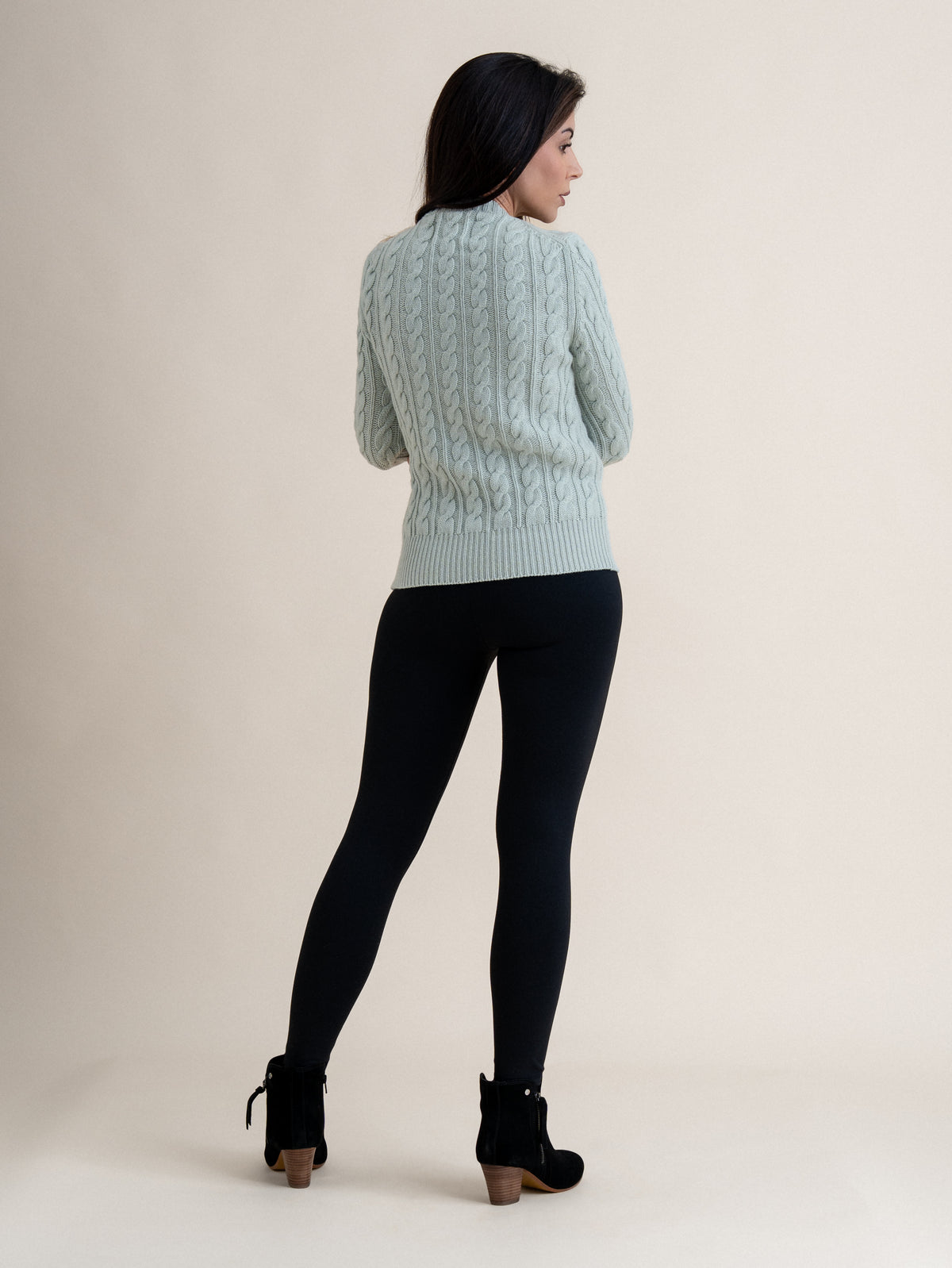 CABLEKNIT CREW&lt;br&gt;PAVILION